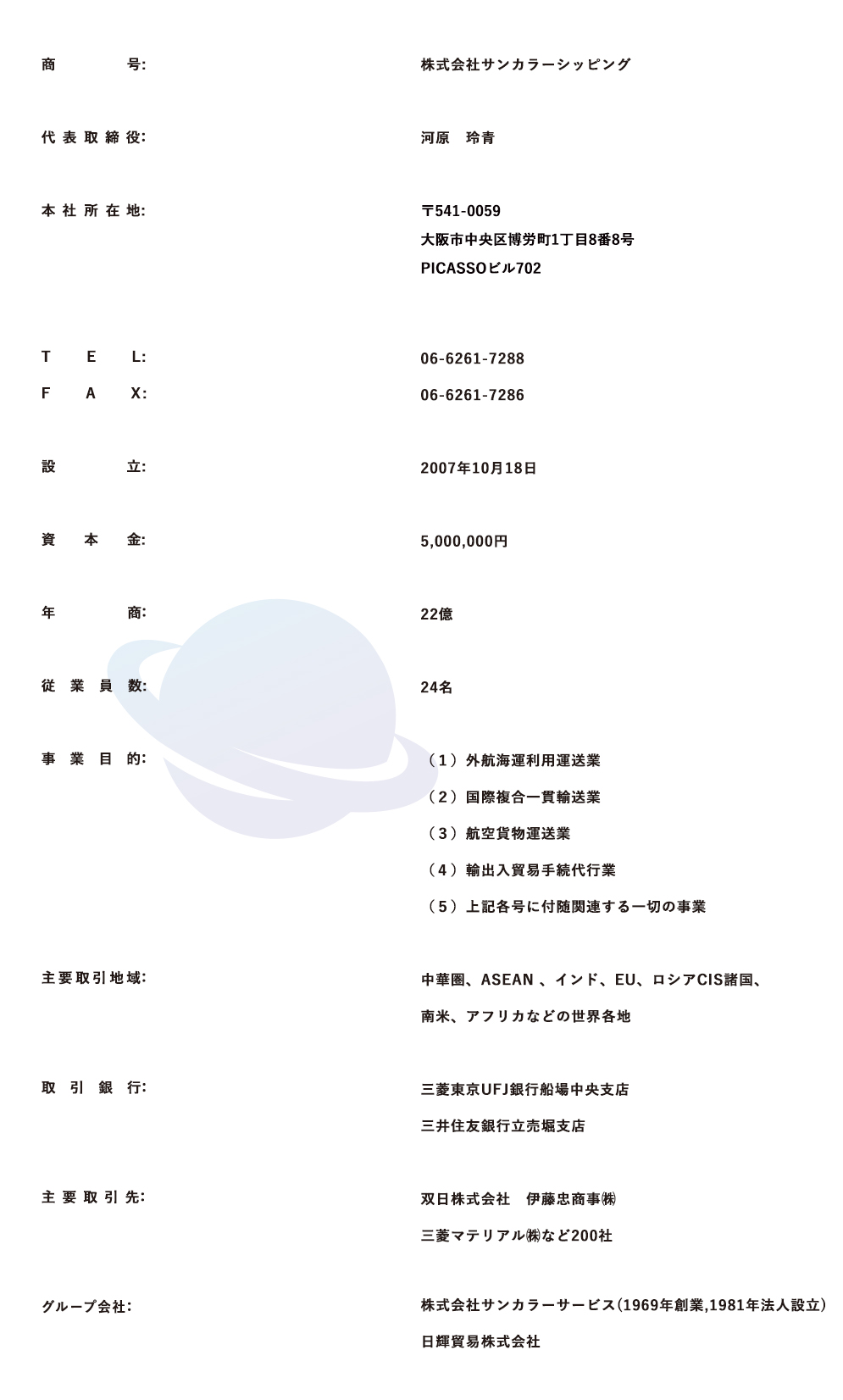 suncolor改版会社概要1